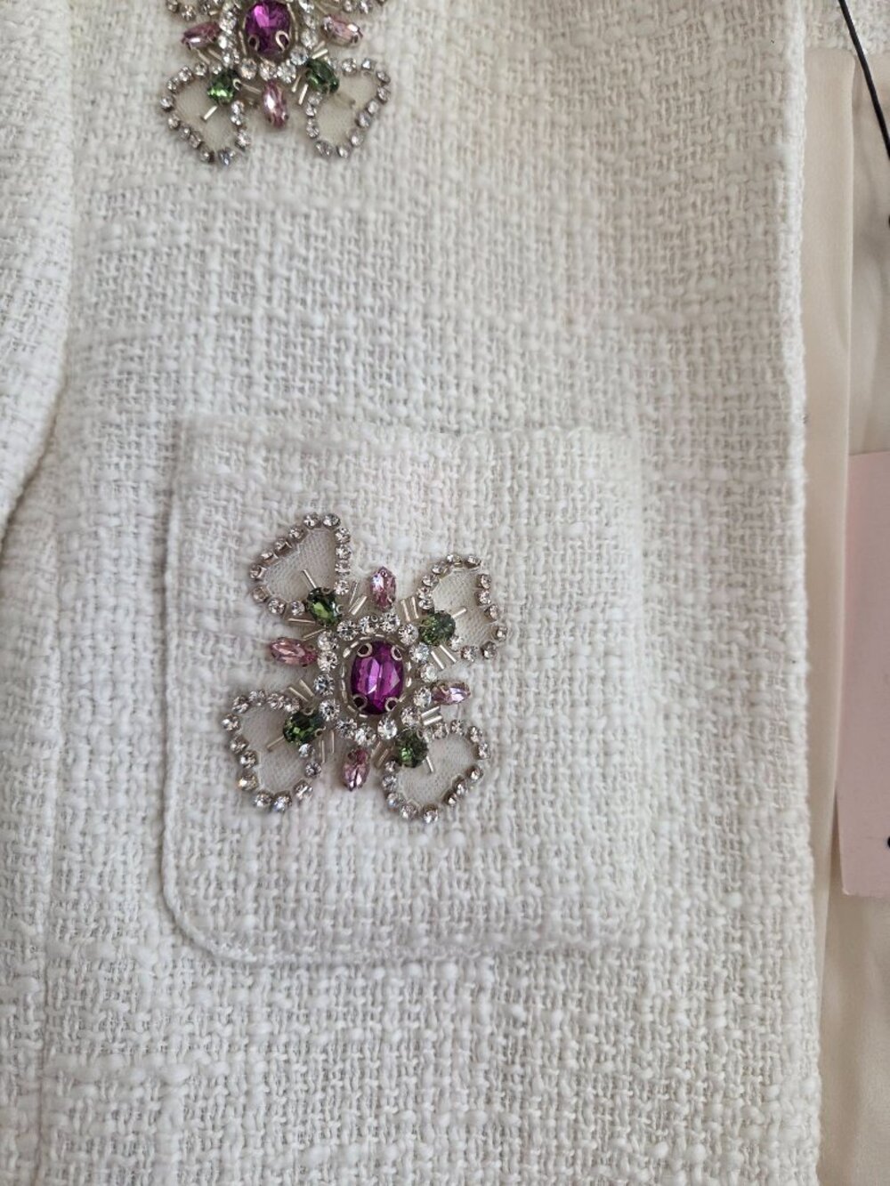NWT Cinq a Sept Gardenia Jacket sz 4 - Picture 2 of 5